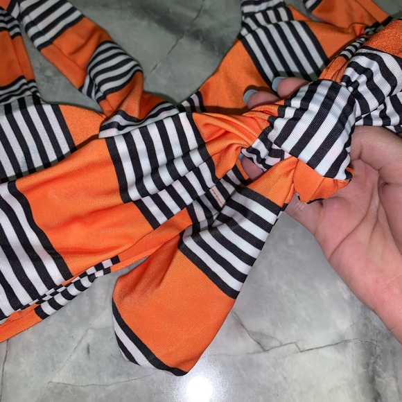 Zaful Orange Bikini Size Medium - Picture 9 of 12